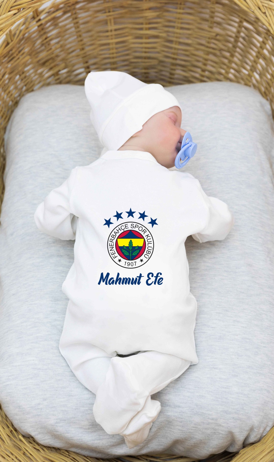 11'li Fenerbahçe Desenli İsimli Hastane Çıkışı